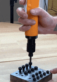ESB824P (Tool Only)Cordless Torque ScrewdriverPush Start with Lever Reverse(0.5-2.0 Nm)(4.4-18 in.lbs)