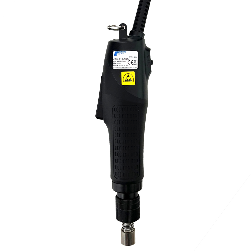 CESL812-ESD SeriesElectric Torque Screwdriver(0.10-0.98 Nm)(0.9-8.7 in-lbs)